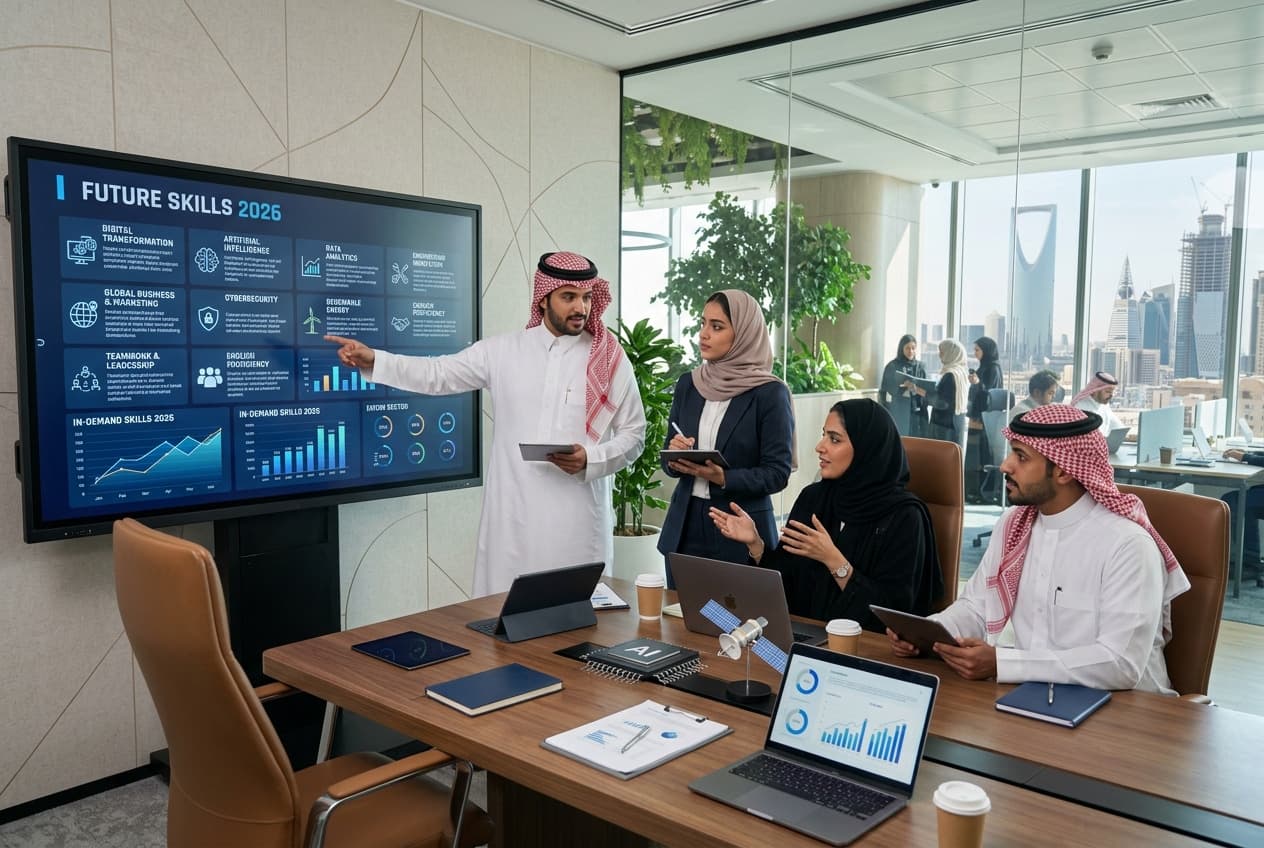 أكثر المهارات التي يبحث عنها أصحاب العمل في السعودية عام 2026